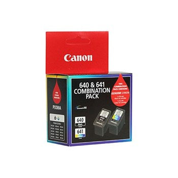 PG640CL641CP 1X PG-640 BLACK 1X CL-641 COLOUR INK CARTRIDGE COMBO PACK