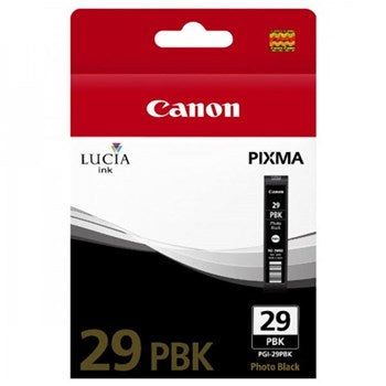 PGI29PBK PHOTO BLACK INK TANK FOR CANON PRO-1