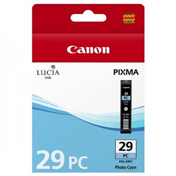 PGI29PC PHOTO CYAN INK TANK FOR CANON PRO-1