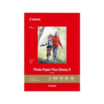 CANON PP301A4 20 SHTS A4 275 GSM PHOTO PAPER PLUS GLOSSY II