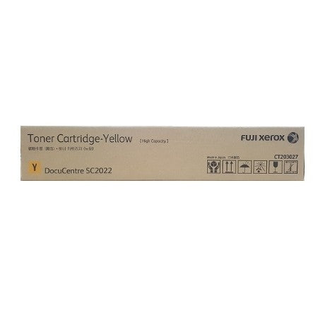 FUJI XEROX SC2022 CT203027 YELLOW HIGH YIELD TONER 14.4K