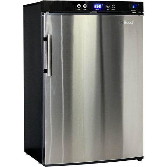 Dellcool Silent Bar Fridge With Mini Freezer - Great For Sleeping Quarters - Motels - School Residence - Nursing Homes