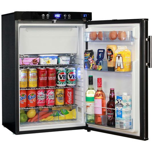 Dellcool Silent Bar Fridge With Mini Freezer - Great For Sleeping Quarters - Motels - School Residence - Nursing Homes