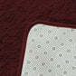 New Designer Shaggy Floor Confetti Rug Burgundy 120x160cm