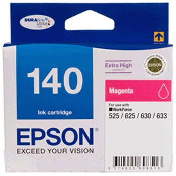 140 EXTRAHIGH CAPACITY MAGENTA INK CART WORKFORCE 52554560 625 630 633 645 70107510