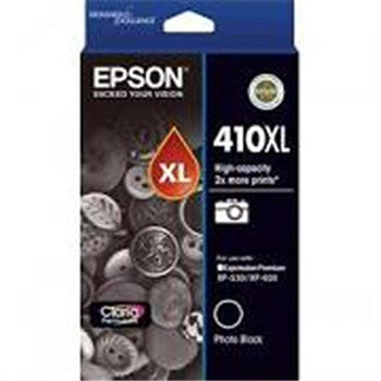 EPSON 410XL HIGH CAP CLARIA PREMIUM PHOTO BLK INK CART XP-530 XP-630