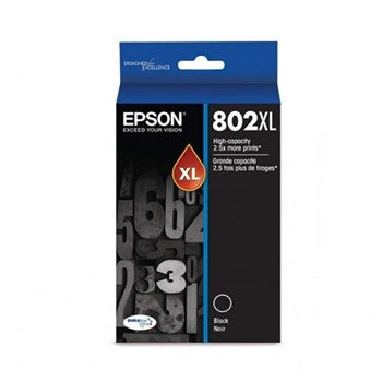 EPSON 802XL BLACK INK DURABRITE FOR WF-4720 WF-4740 WF-4745
