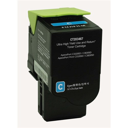 CYAN ULTRA HI YLD USE & RETURN TONER CART 7K FOR APC3830 APPC3830 APC3320 APPC3320