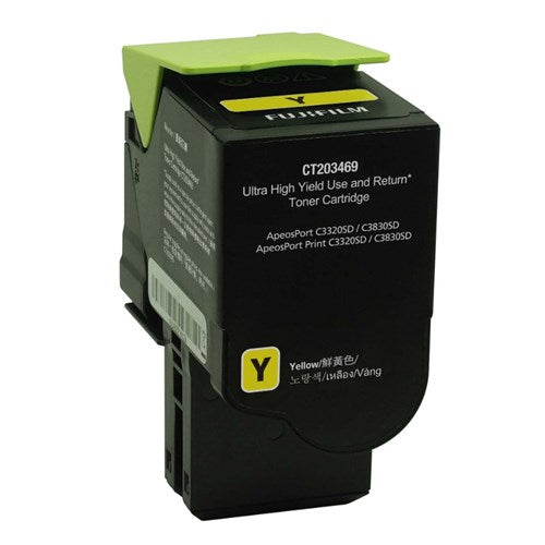 YELLOW ULTRA HI YIELD USE & RETURN TONER CART 7K FOR APC3830 APPC3830 APC3320 APPC3