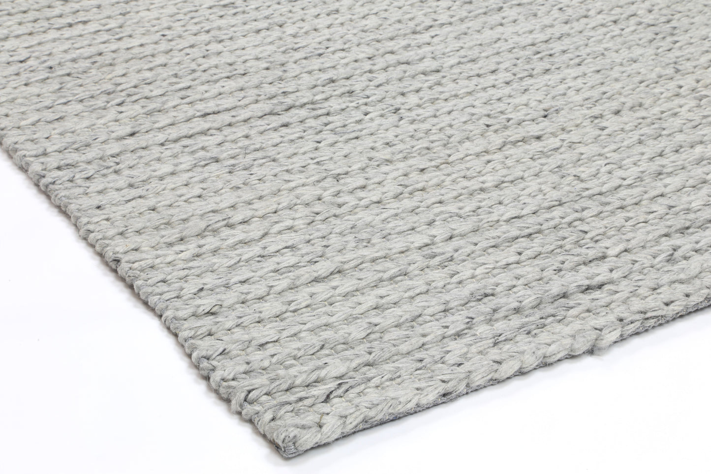 Zayna Cue Grey Wool Blend Rug