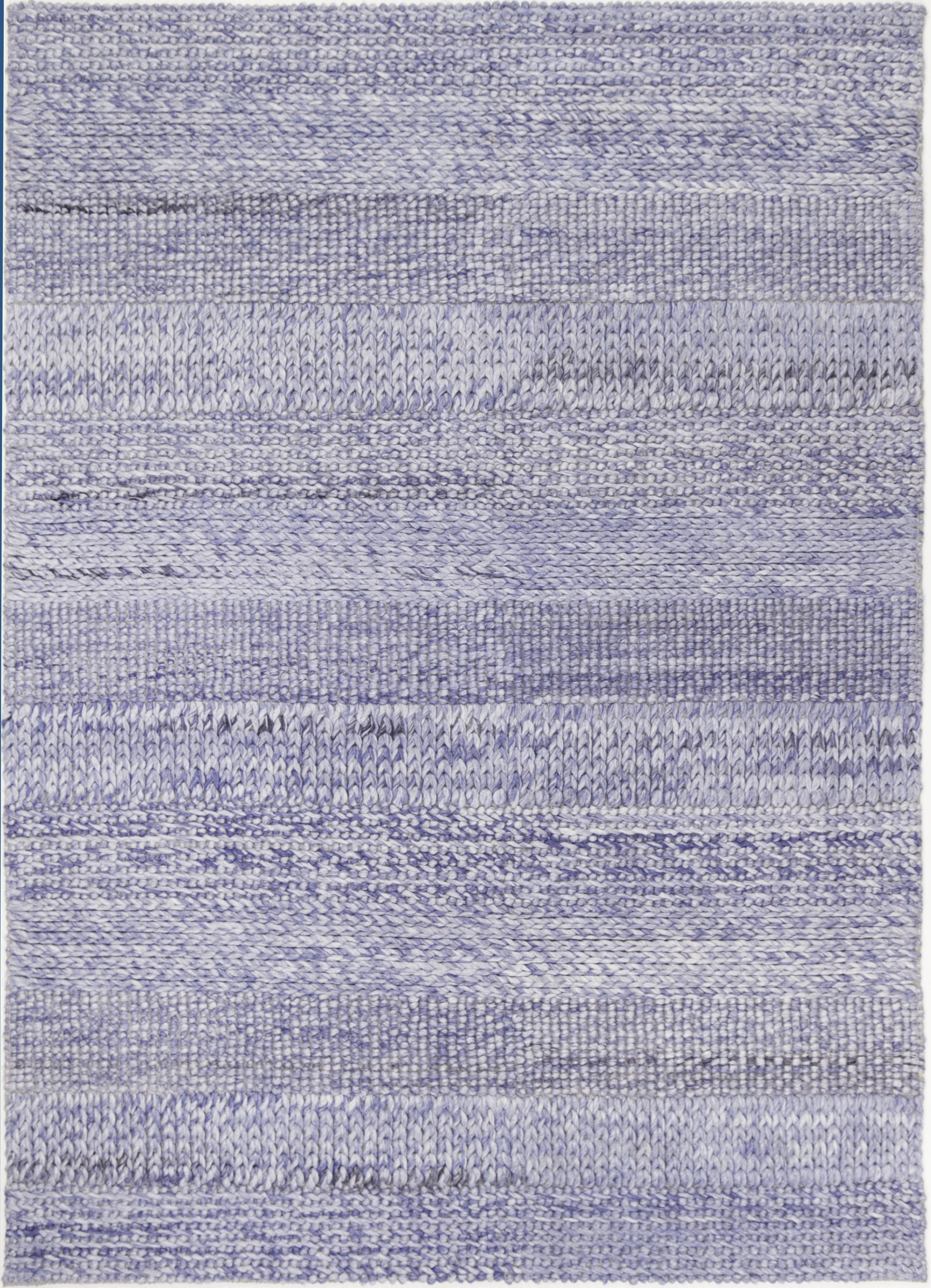 Zayna Grace Blue Wool Blend Rug