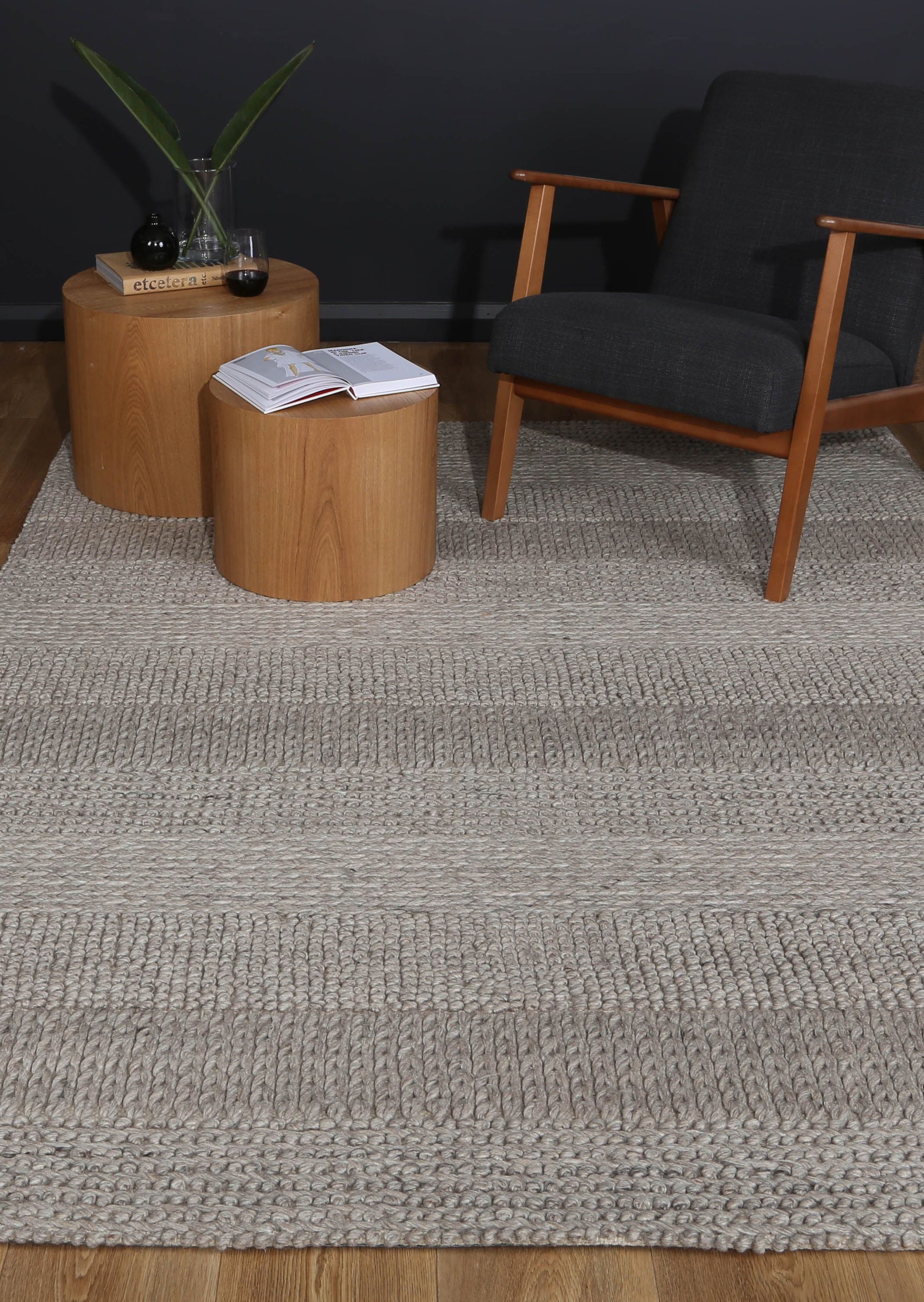 Zayna Grace Camel Wool Blend Rug