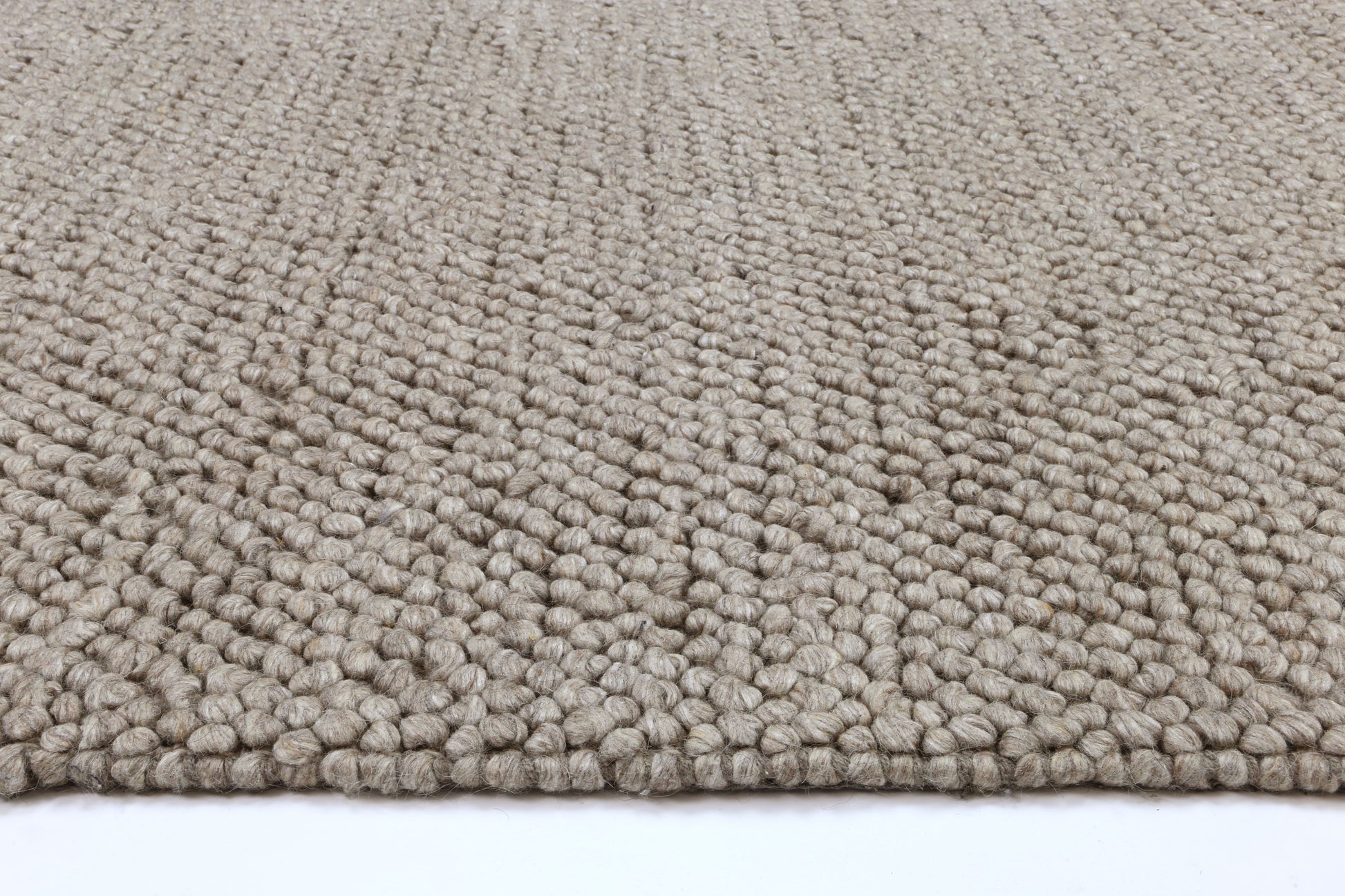 Zayna Loopy Camel Wool Blend Rug