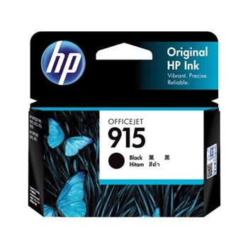 HP 915 BLACK ORIGINAL INK CARTRIDGE 300 PAGES