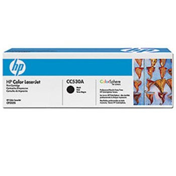 HP CC530A BLACK TONER 3500 PAGE YIELD FOR CLJ CP2025 CM2320MFP