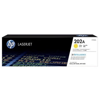 HP 202A YELLOW LASERJET TONER 1.3K FOR M254DW M254NW M280NW M281FDN M281FDW