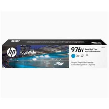 HP 976Y CYAN ORIGINAL INKCRTG 13K PAGEWIDE PRO 577DW