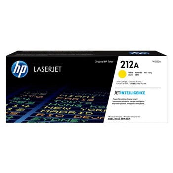 HP 212A YELLOW ORIGINAL ORIGINAL LASERJET TONER CARTRIDGE 4500 PAGE YIELD