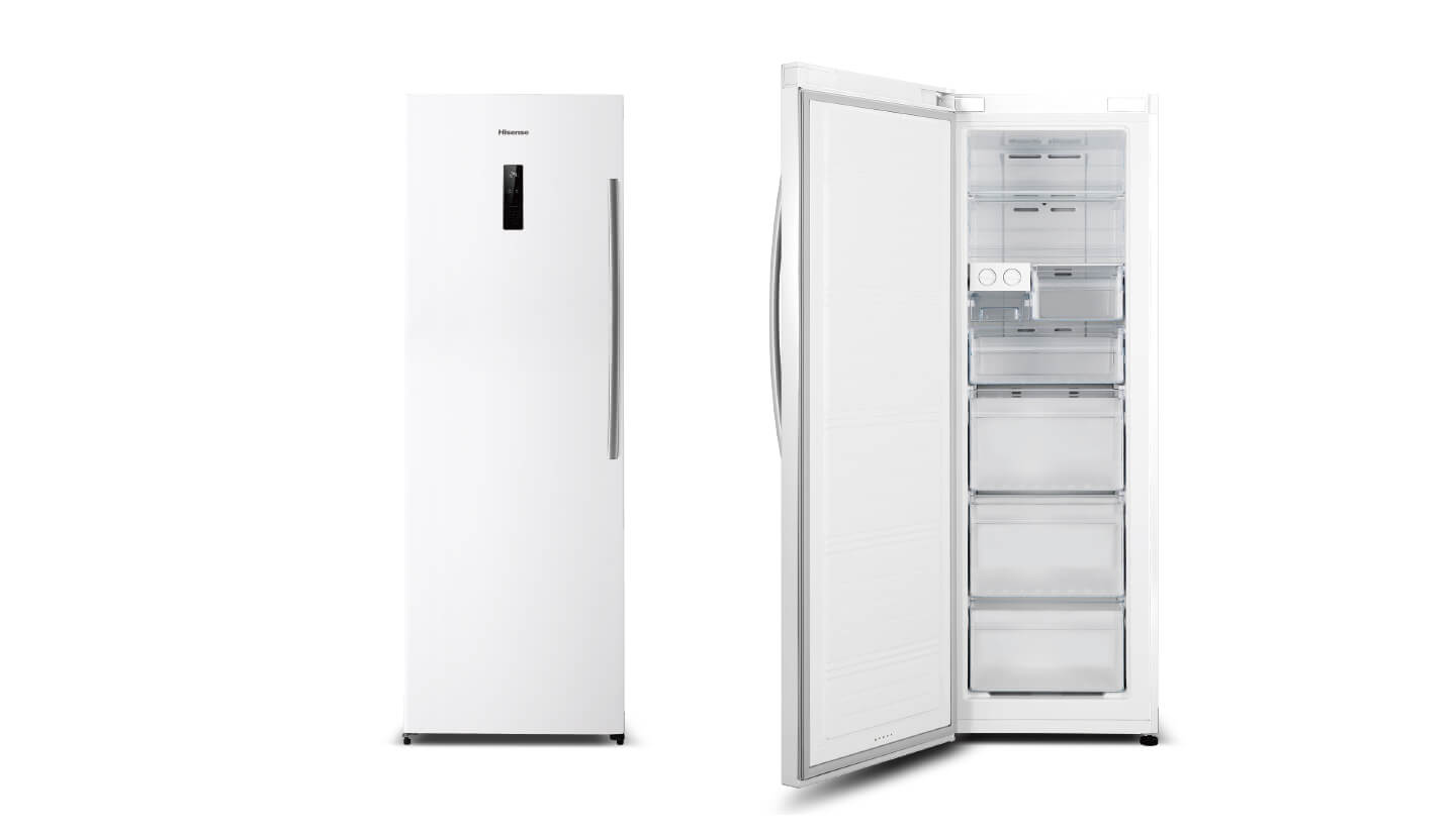 Hisense  1- Door White Freezer 254L