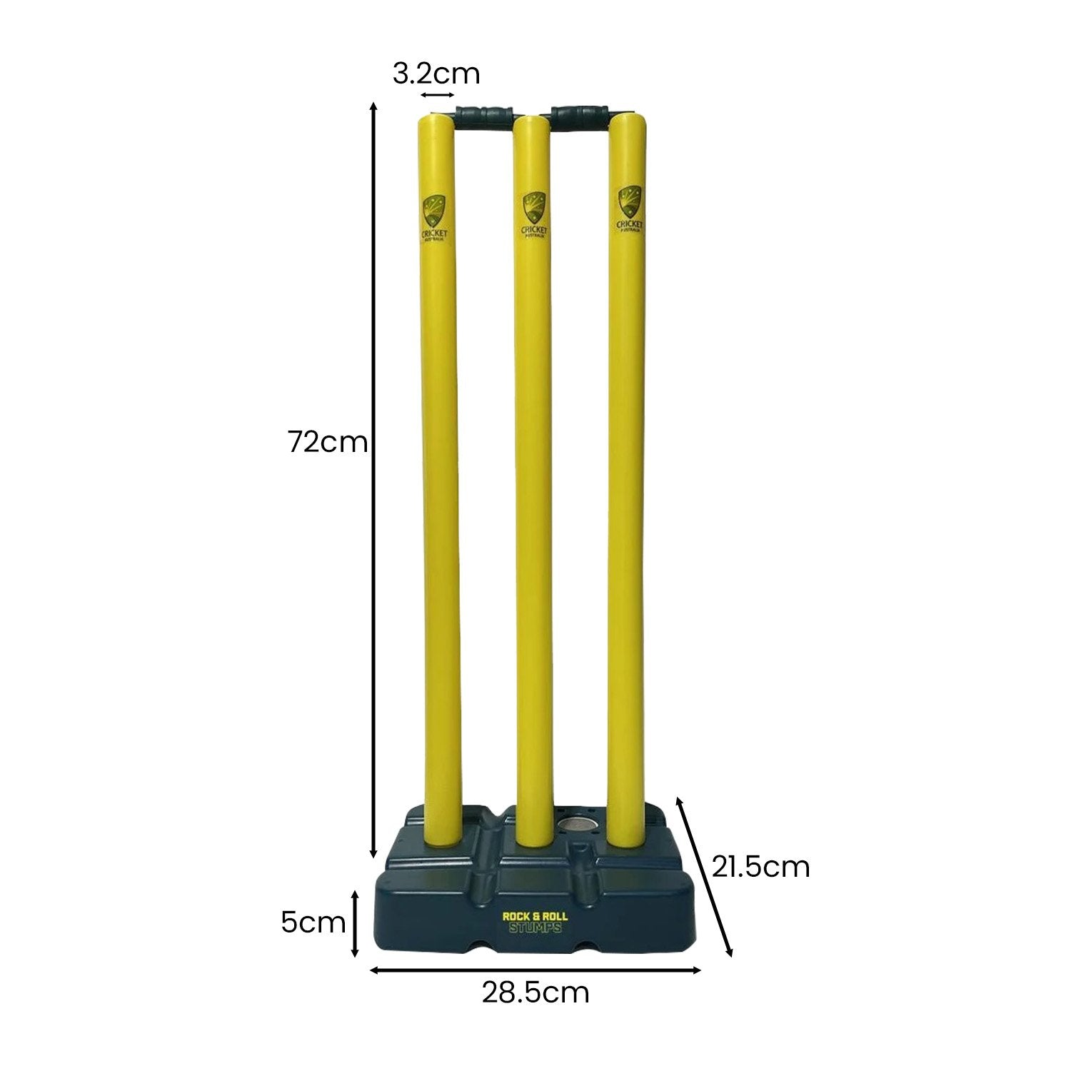 Cricket Australia Rock N Roll Cricket Stumps with Bluetooth