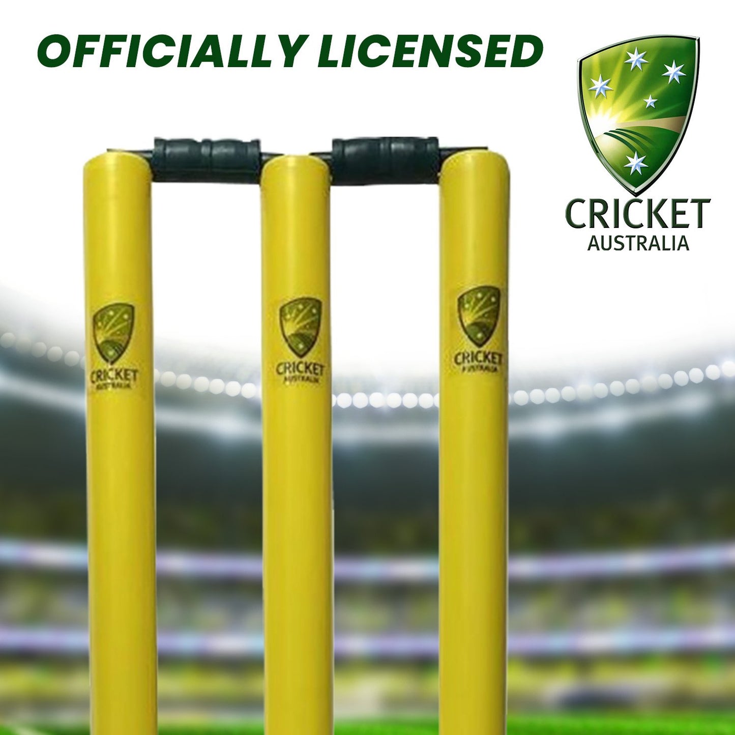 Cricket Australia Rock N Roll Cricket Stumps with Bluetooth