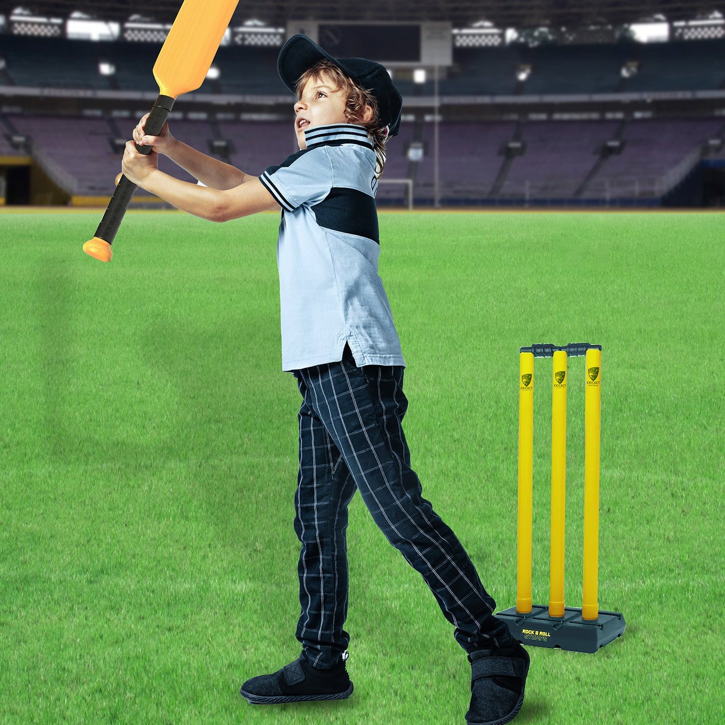 Cricket Australia Rock N Roll Cricket Stumps with Bluetooth