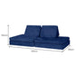 Huddle Kids Modular Play Foam Couch - Navy