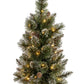 2ft Christmas Tree with Lights - Potted Cashmere