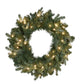 61cm Noble Christmas Wreath with Lights