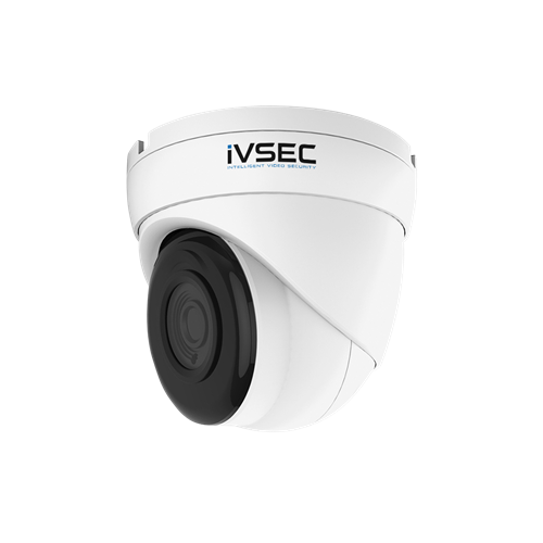 IVSEC TURRET IP CAMERA 12MP 3.6MM LENS POE IP66 30M IR MIC IVS