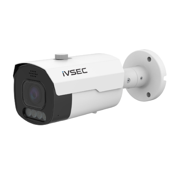 IVSEC BULLET IPCAM 8MP 25FPS MOTORISED 2.8-12MM LENSFULL COLORADV DETADVIVS