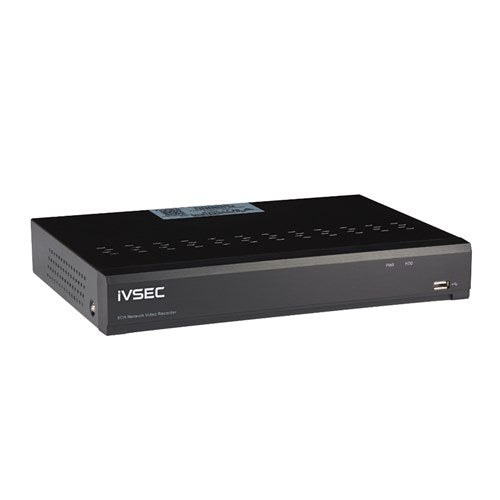 IVSEC NR316XC NVR 16CHANNELS 12MP 16 EPOE PORTS 2 BAYS H265 4K HDMI IVS