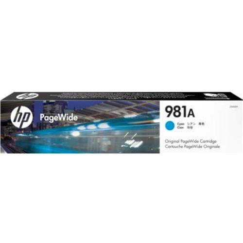 HP 981A CYAN ORIGINAL PAGE WIDE CRTG 6K