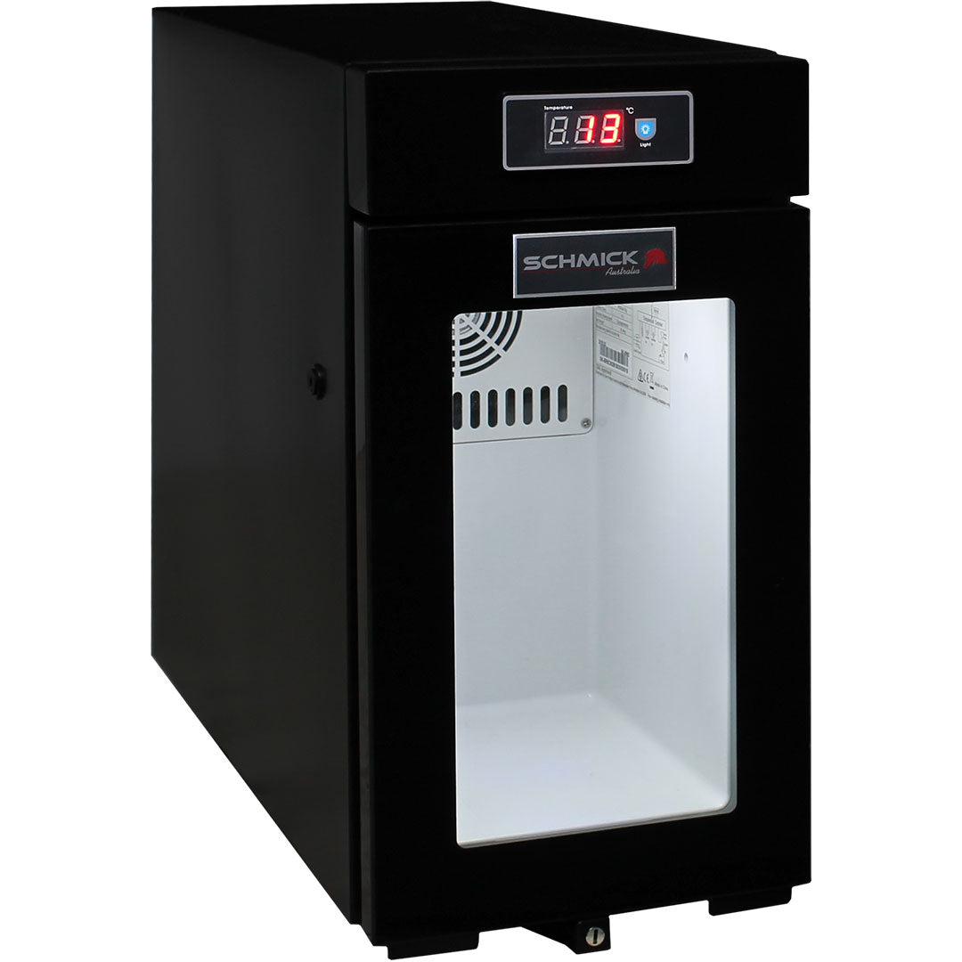 Mini Bar Fridge Made For Milk Storage Under 4°C - For Use With Coffee Machines 9Litre Schmick SK-BR9C