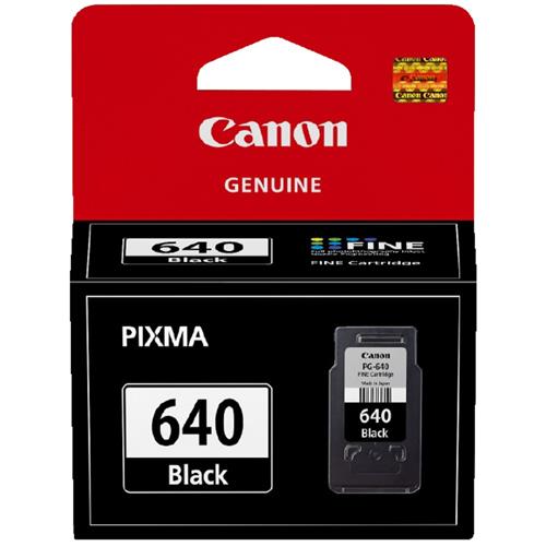 PG640 OCN BLACK FINE CARTRIDGE