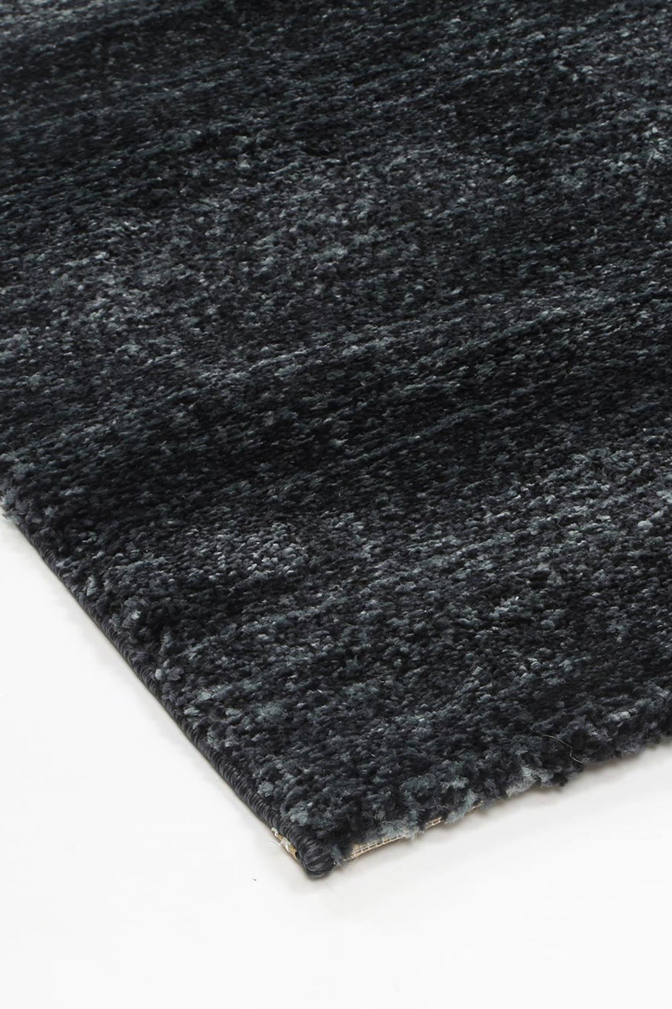 Zarin Solid Anthracite Modern Rug