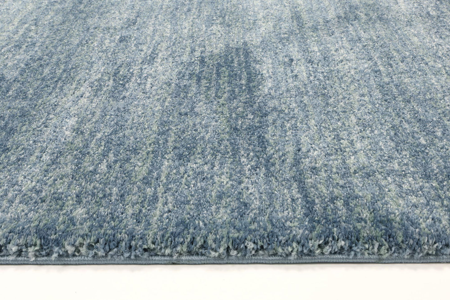 Zarin Solid Blue Modern Rug