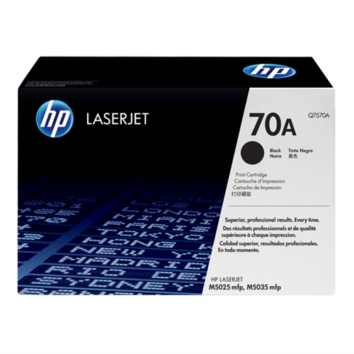 HP 70A BLACK TONER 15000 PAGE YIELD FOR LJ M5025 & M5035