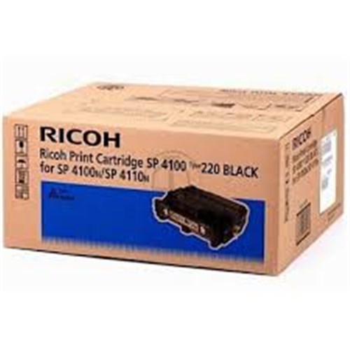 RICOH 407009 BLACK TONER 15K  DAMAGED PACKAGING