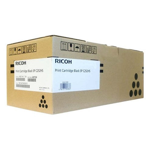 RICOH 407720 PRINT CARTRIDGE BLACK SP C252HS SPC252DN SPC252SF SPC262 6.5K