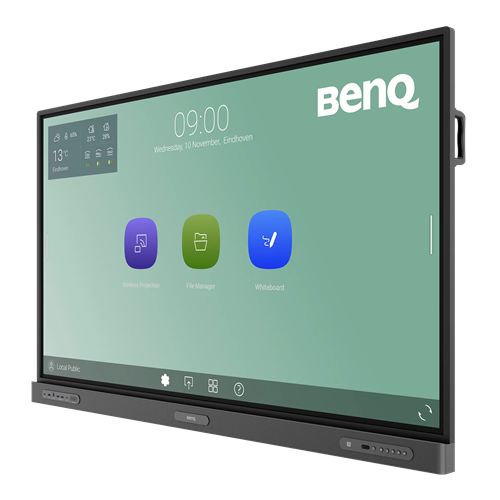 BENQ 65 RP6503 4K UHD 450NITS 12001 CONTRAST 40 POINT TOUCH ANDROID 11 IFP PANEL