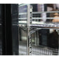 Commercial Glass 3 Door Under Bench Bar Fridge Energy Efficient With LG Compressor