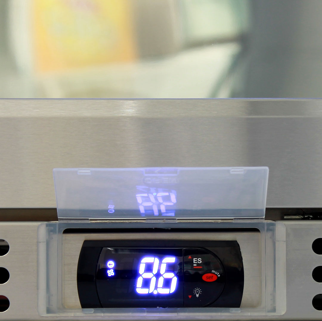 Outdoor Bar Fridge Keeping Beers Cold In 40°C Temperatures