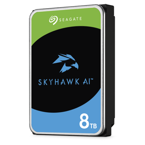 SEAGATE SKYHAWK 8TB SURVEILLANCE 180TB/YR 256MB CACHE 3YRS WARRANTY