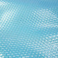 400 Micron Solar Swimming Pool Cover Silver/Blue - 6.5m x 3m