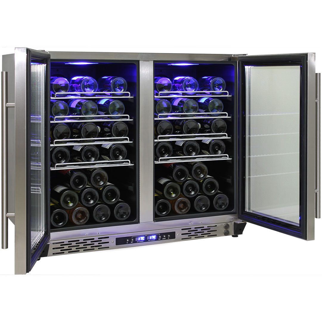 Schmick Twin Zone Alfresco Beer And Wine Bar Fridge Model JC190-GG