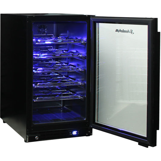 Schmick Under Bench Glass Door Wine Fridge Triple Glazed - Model JC95W-B