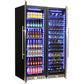 Schmick Matching Upright Glass Door Beer And Wine Refrigerator Combination Model BD425-Combo