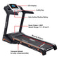 Powertrain MX2 Foldable Home Treadmill Auto Incline Cardio Running
