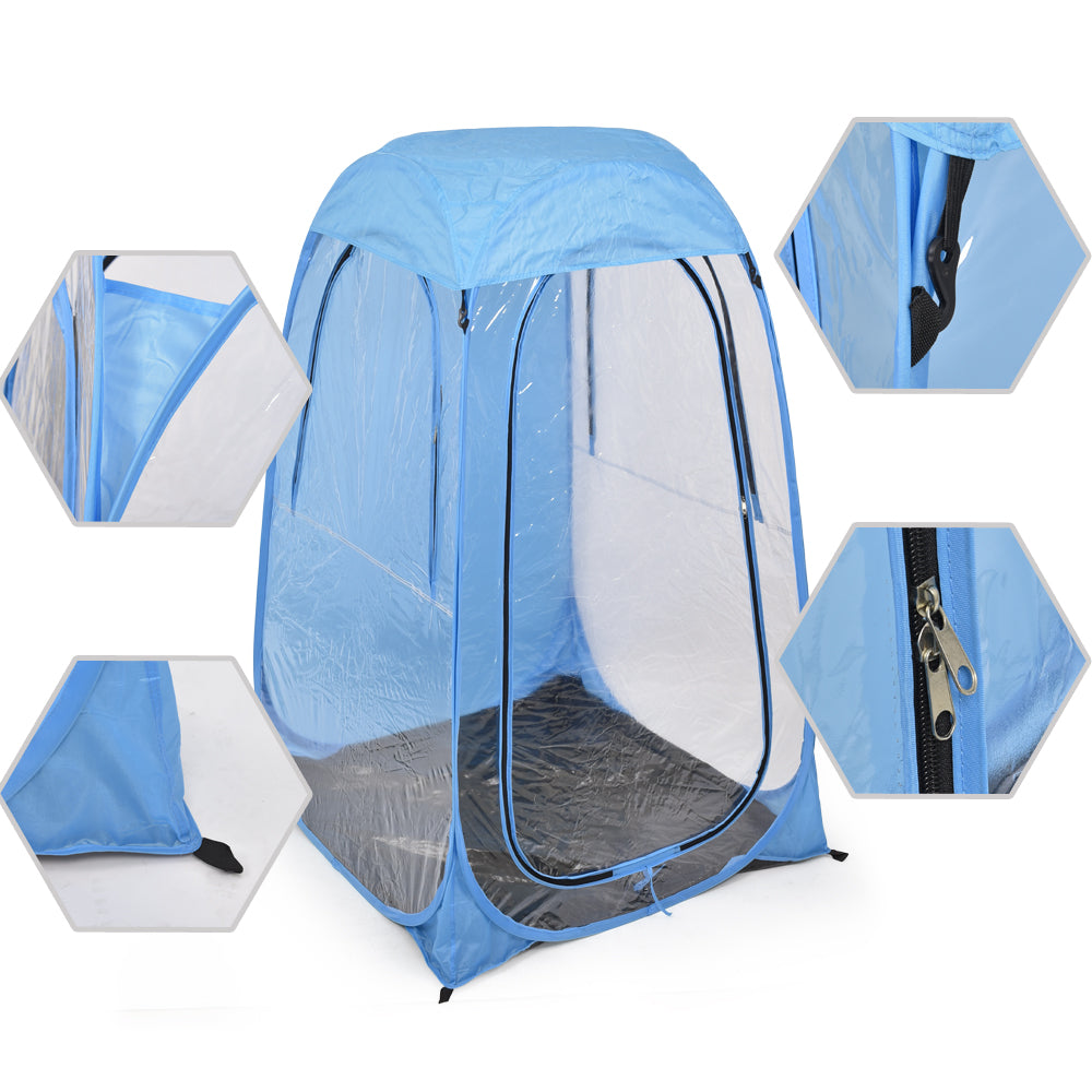 Pop Up Sports Camping Festival Fishing Garden Tent Navy Blue